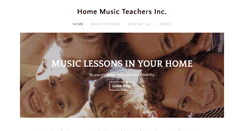 Desktop Screenshot of homemusicteachers.com